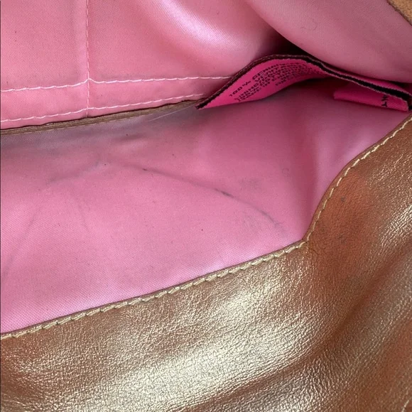 Juicy Couture Vintage Gold Tone Wallet - Picture 10 of 17